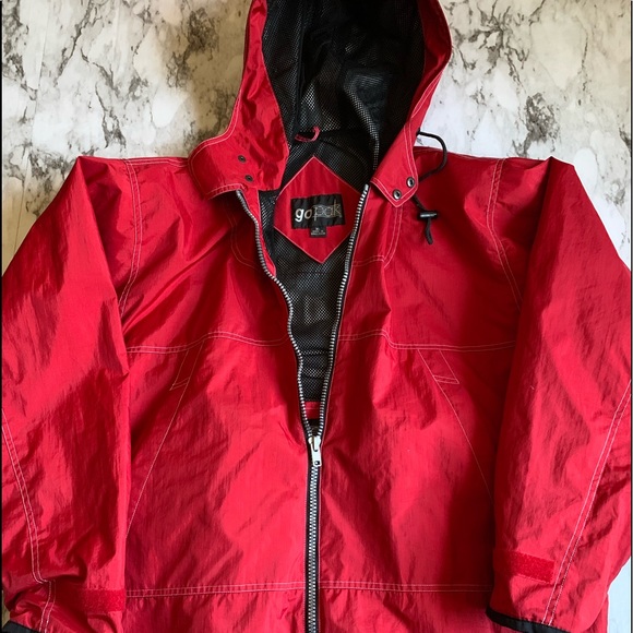 Men’s windbreaker full zip with hood - Picture 2 of 2